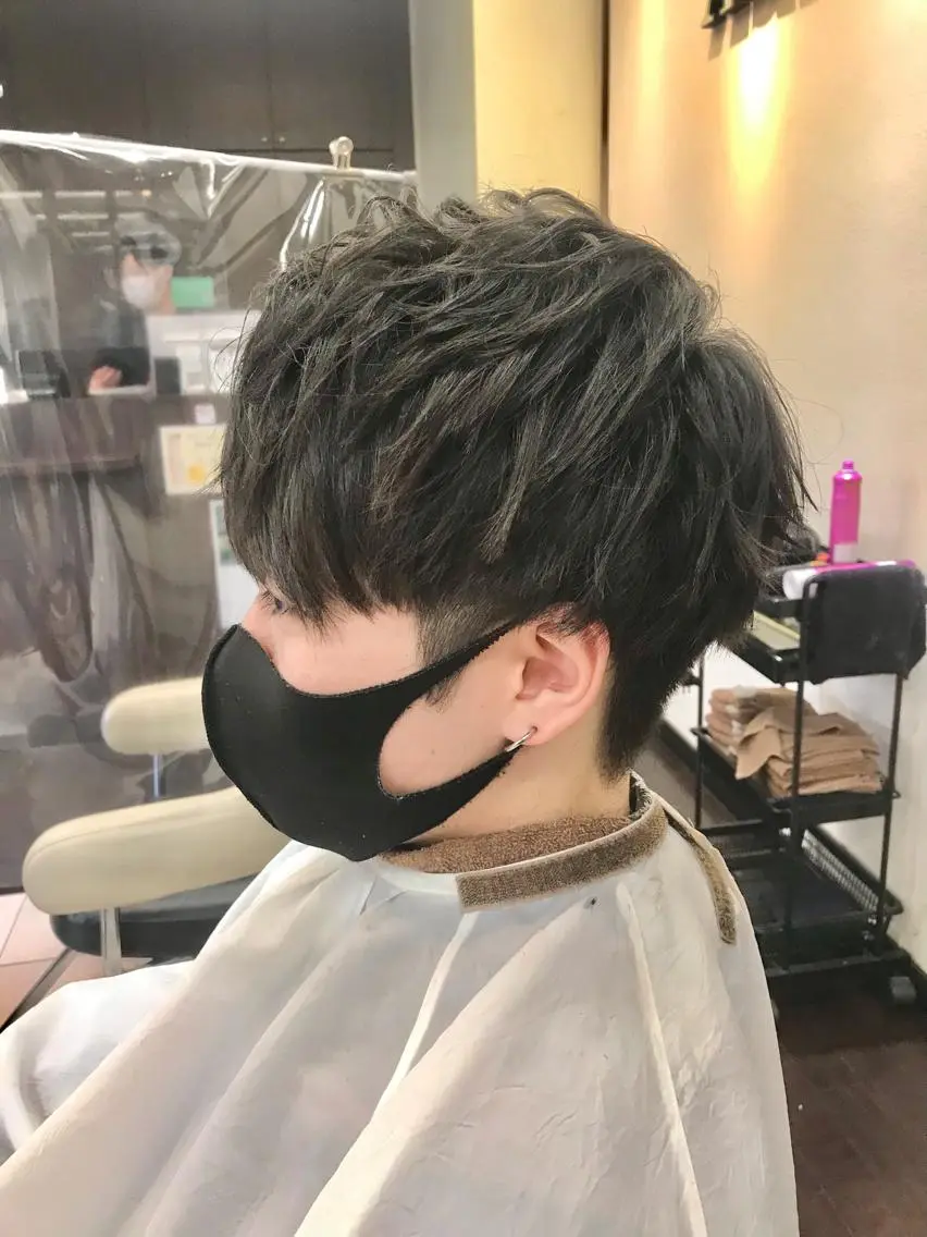 メンズ カット メンズ特化 メンズパーマ杉本のヘアスタイル