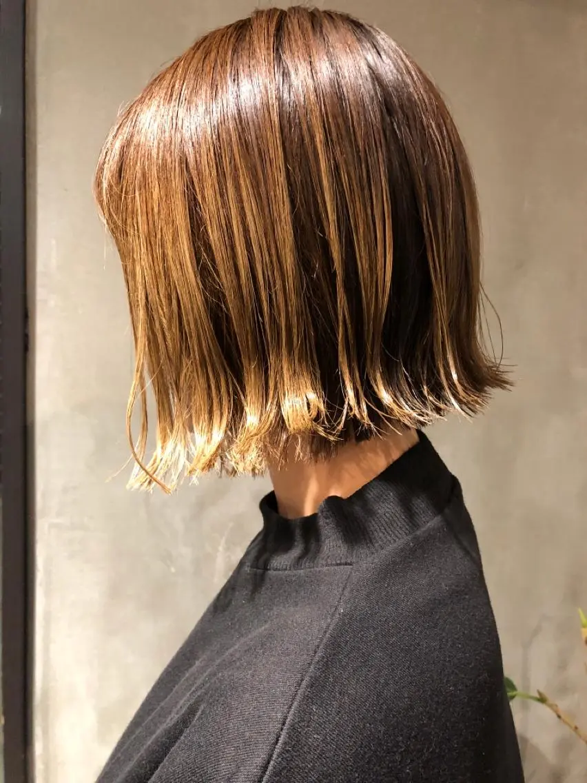 ショート カラー カット ヘアカラー stylist 杉浦駿生のヘアスタイル