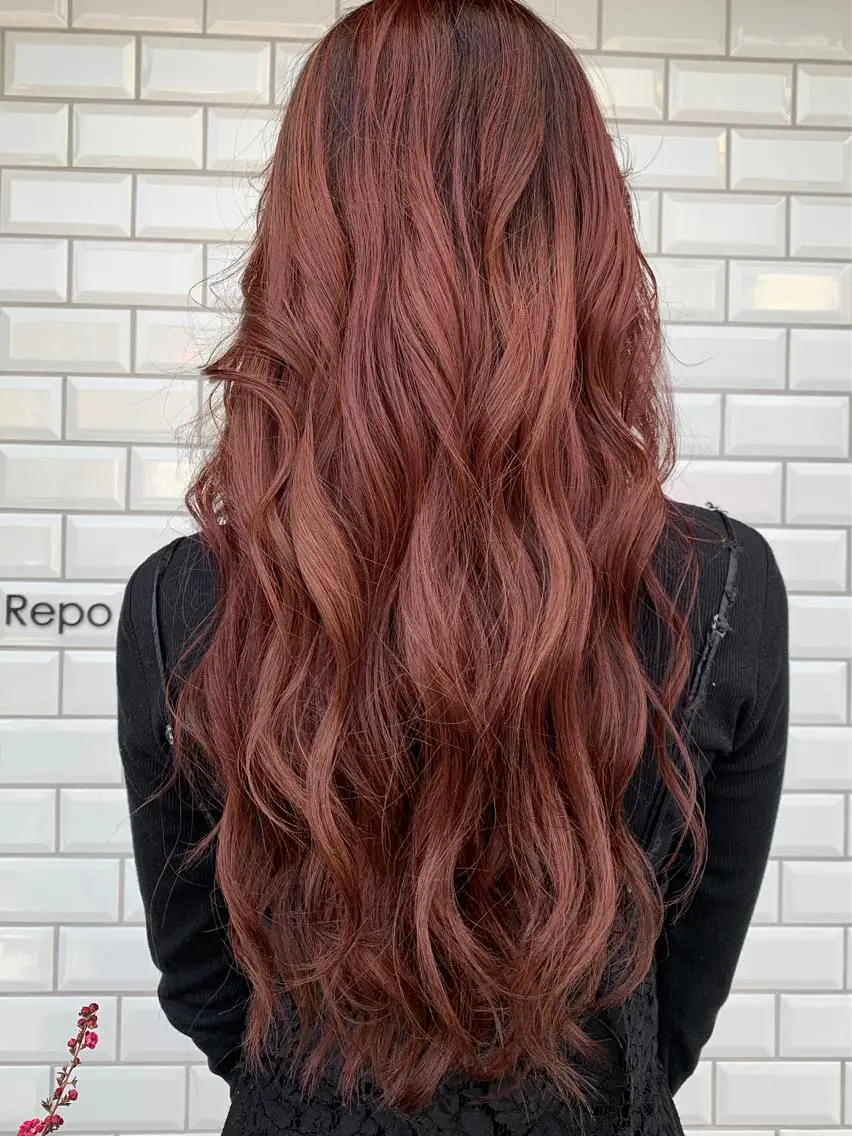 ロング 心斎橋/海外レイヤー 募集中三好玲奈のヘアスタイル