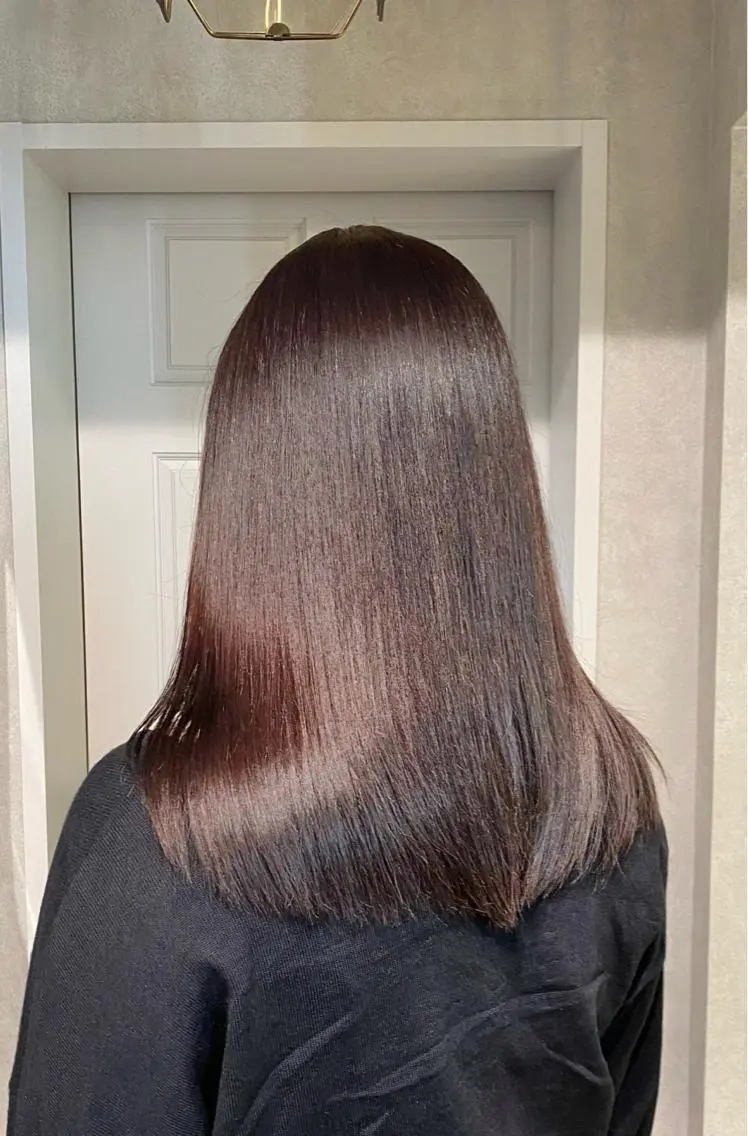 ミディアム カラー ヘアカラー トリートメント お洒落カジュアル🍃 まなとのヘアスタイル