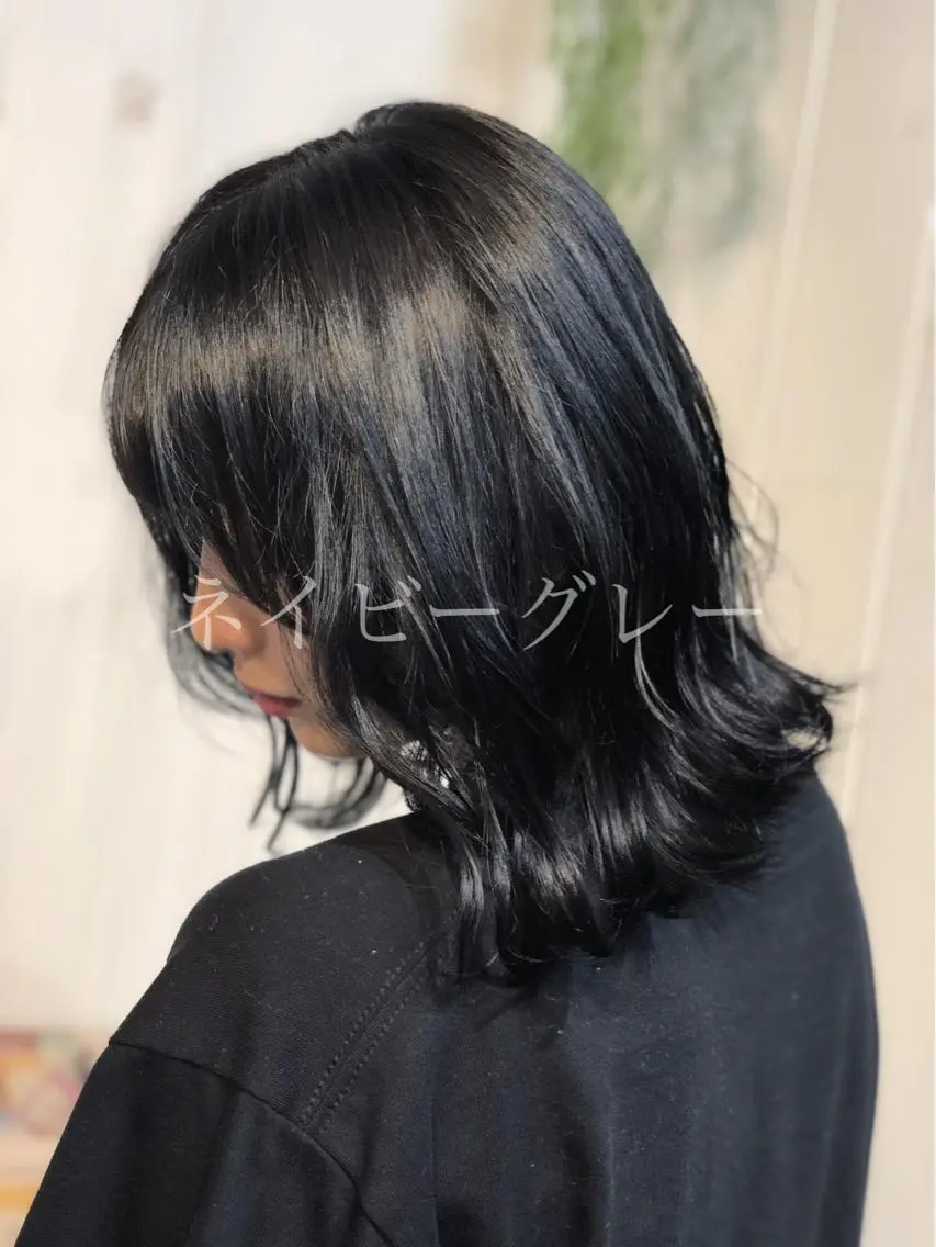 ミディアム カラー 縮毛矯正⭐️ TAKAHIROのヘアスタイル