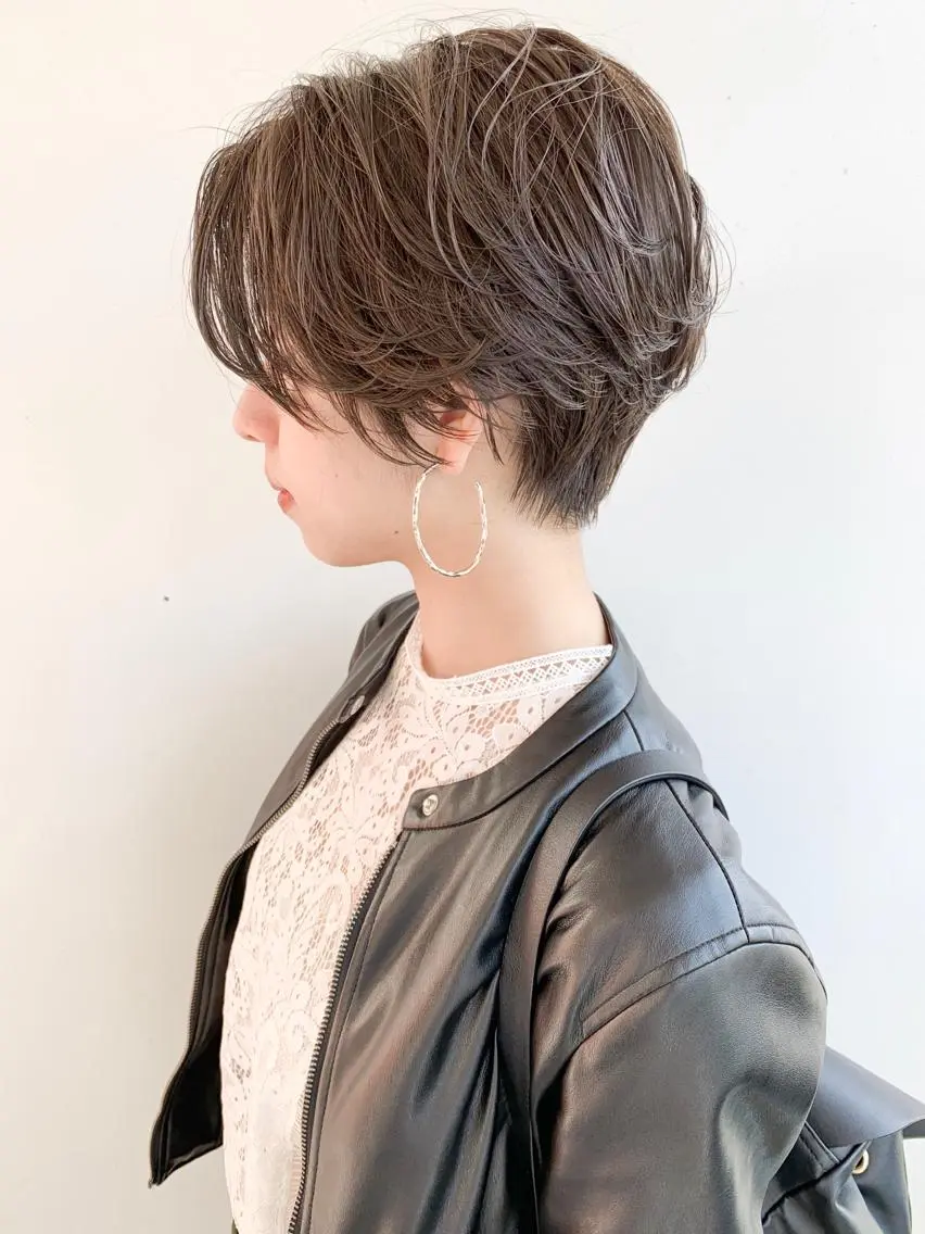 ショート カラー カット ヘアカラー トリートメント ショート/レイヤー なら石井知希のヘアスタイル