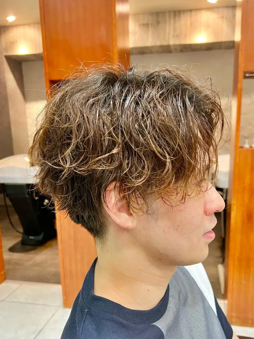 メンズ EARTH岩楯 優貴のヘアスタイル