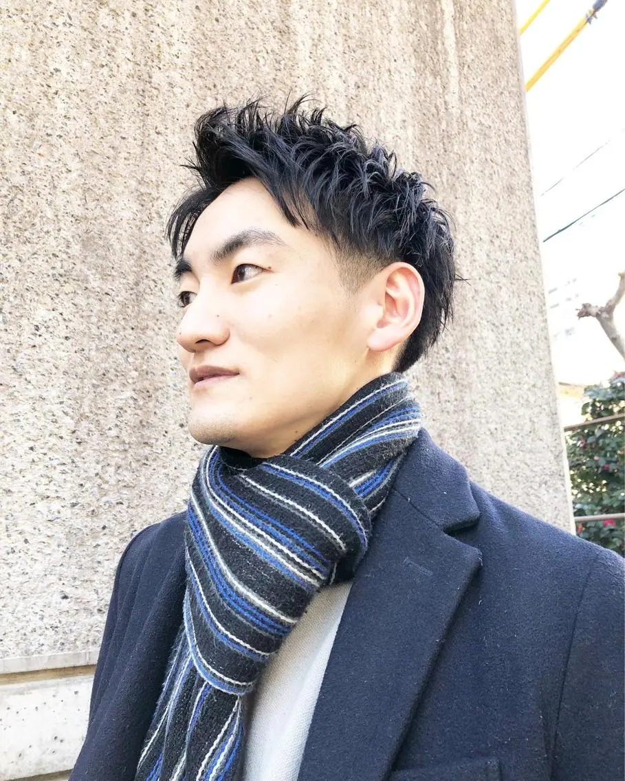 ヘアアレンジ メンズ カット トリートメント ヘアセット メンズ特化✂️栗原 侑也のヘアスタイル