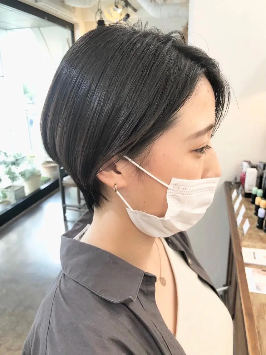 ショート ハンサムショート ショートヘア カット 千葉 郁也のヘアスタイル