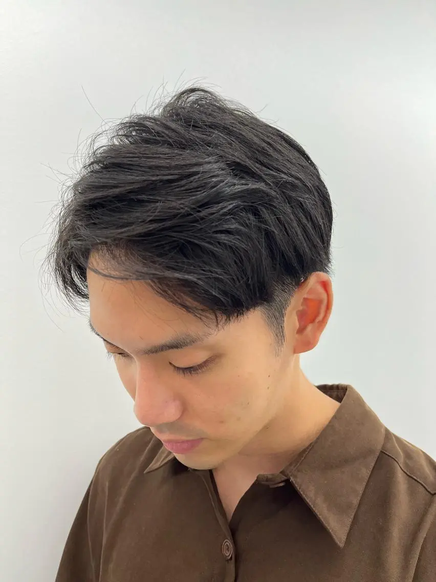 メンズ フェードカット マンバンヘア モヒカン マッシュ メンズショート カット HANA ハナのヘアスタイル