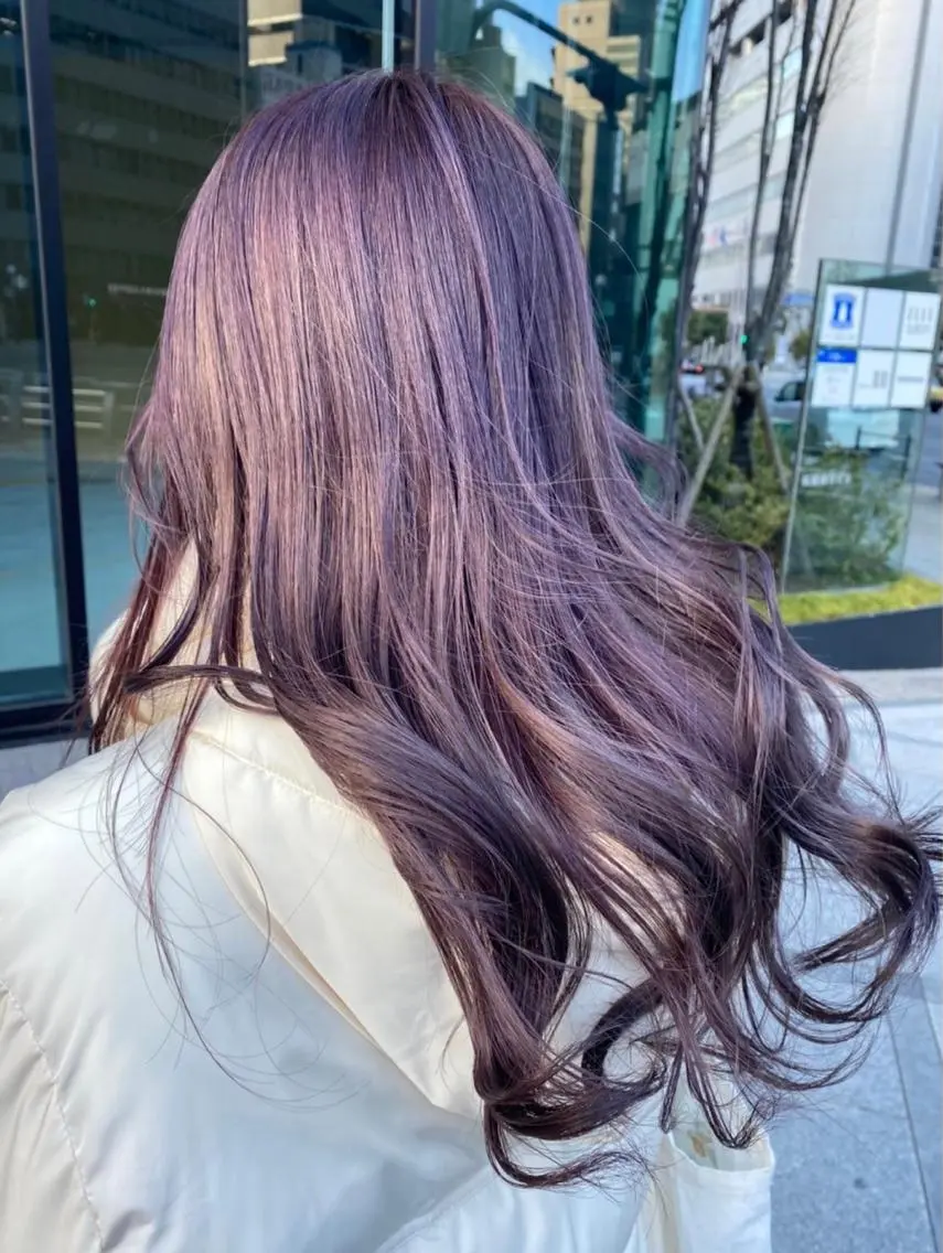 ロング カラー i'll 未空のヘアスタイル