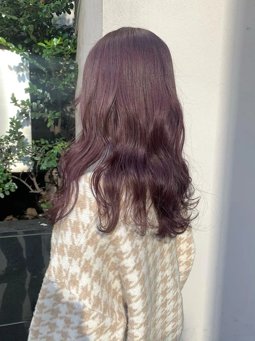 セミロング カラー カット ヘアカラー トリートメント 矢野 晃平のヘアスタイル