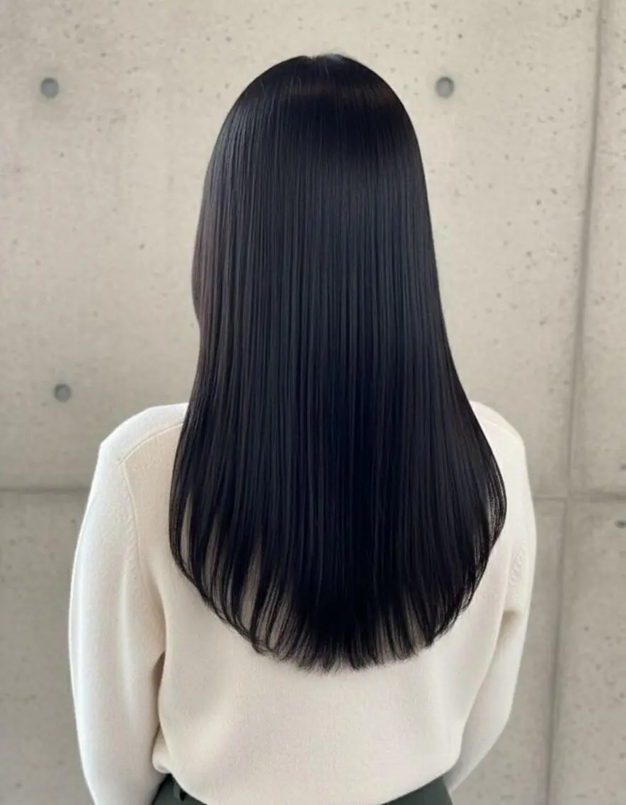 ロング 松田 楽のヘアスタイル