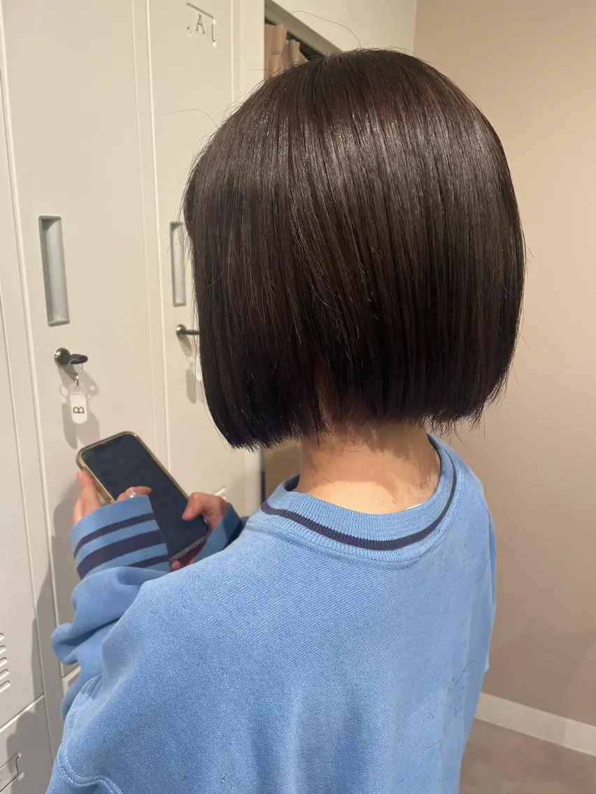 ショート ボブ 酒見 里奈のヘアスタイル