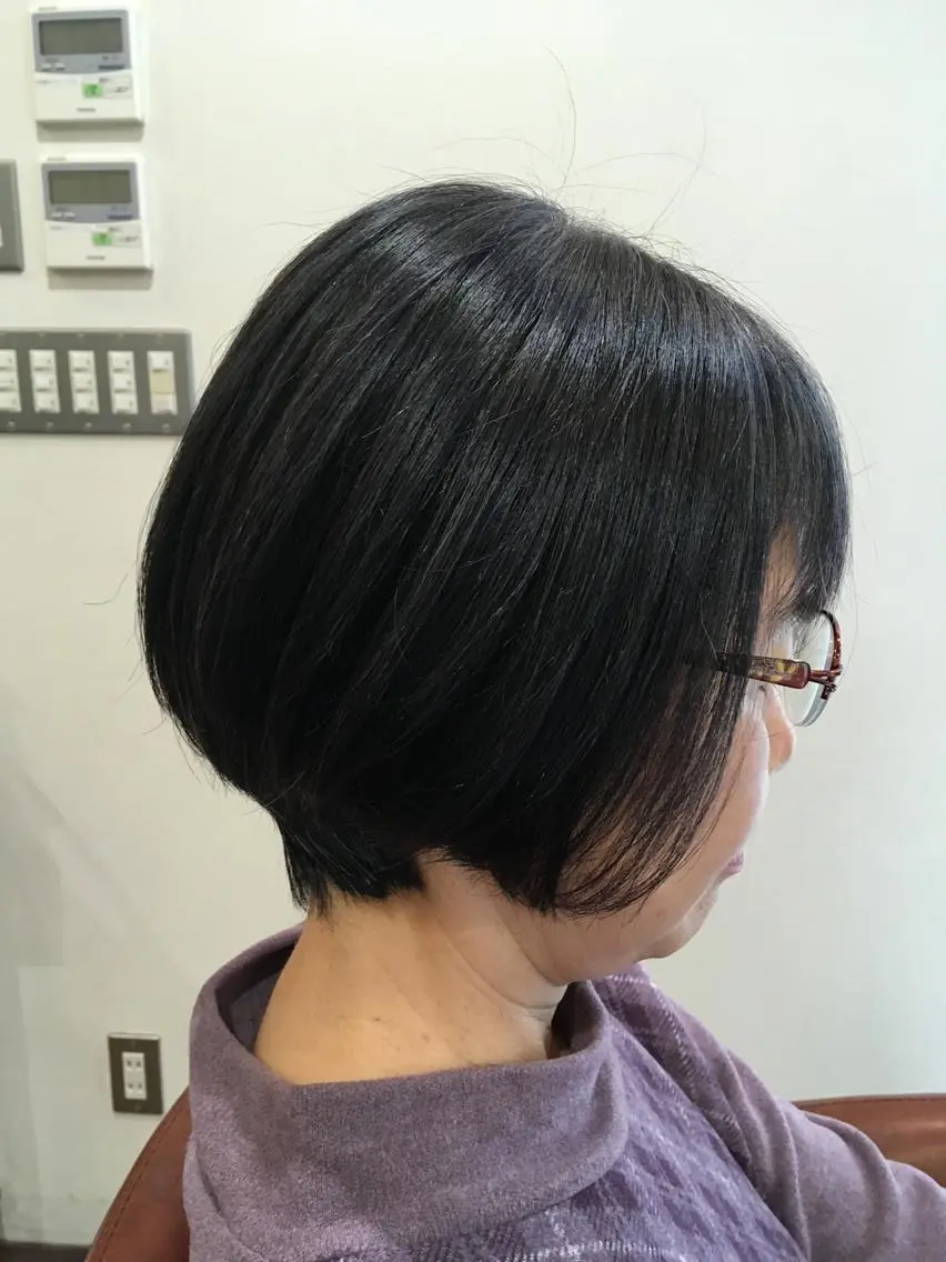 ショート ショートボブ ボブ ショートヘア カット コンドウ サラのヘアスタイル