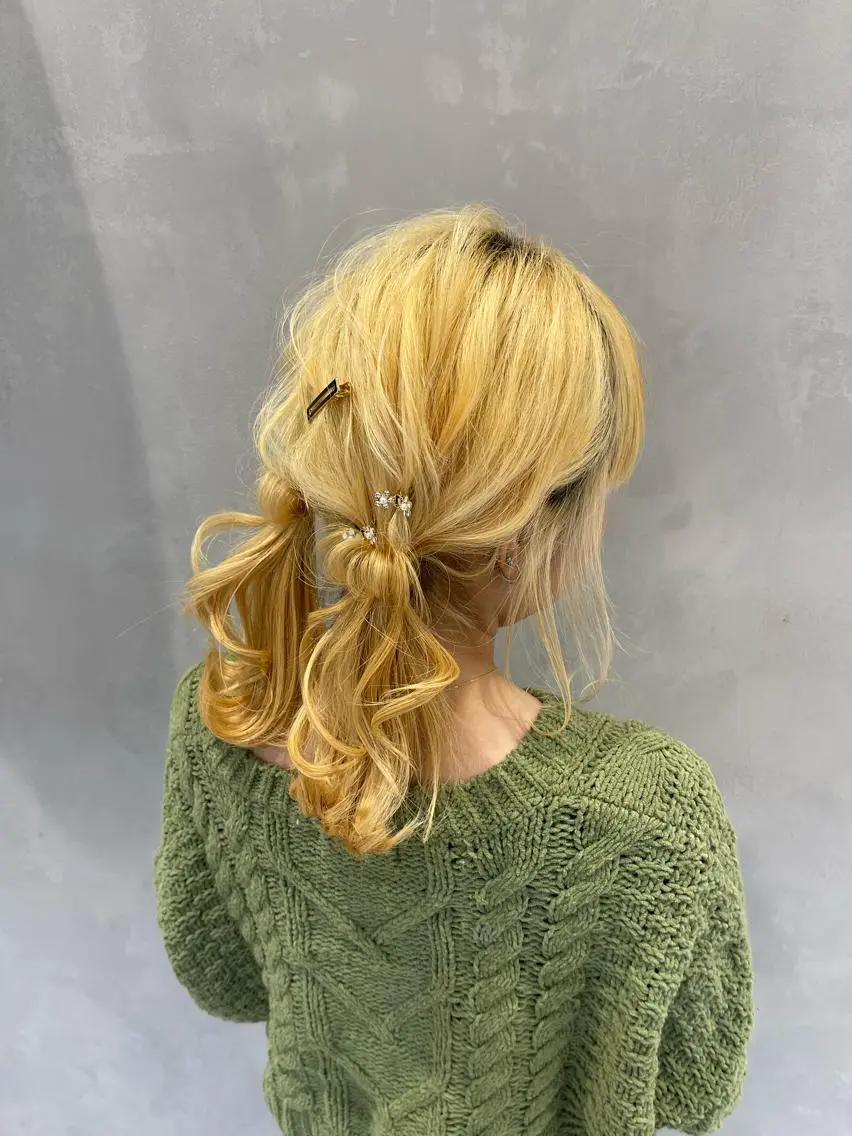 ヘアアレンジ ヘアセット ✁完全個室✁永野 晴のヘアスタイル