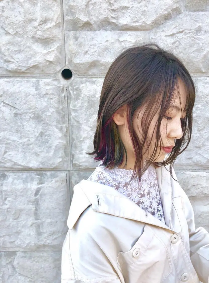 ミディアム イエローカラー 🩵Arisa MODE K's🫧のヘアスタイル