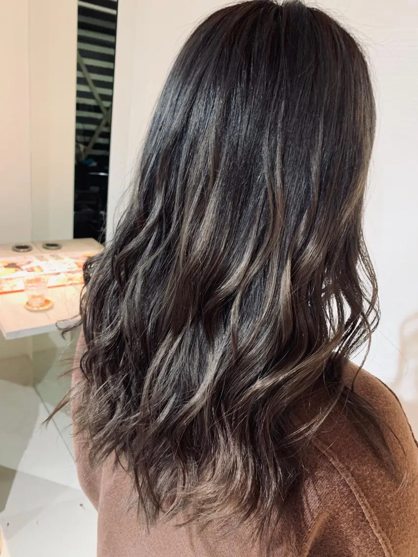 ロング カラー ヘアカラー トリートメント ヘアセット モテ髪提案します💕 髪質改善宗一郎のヘアスタイル