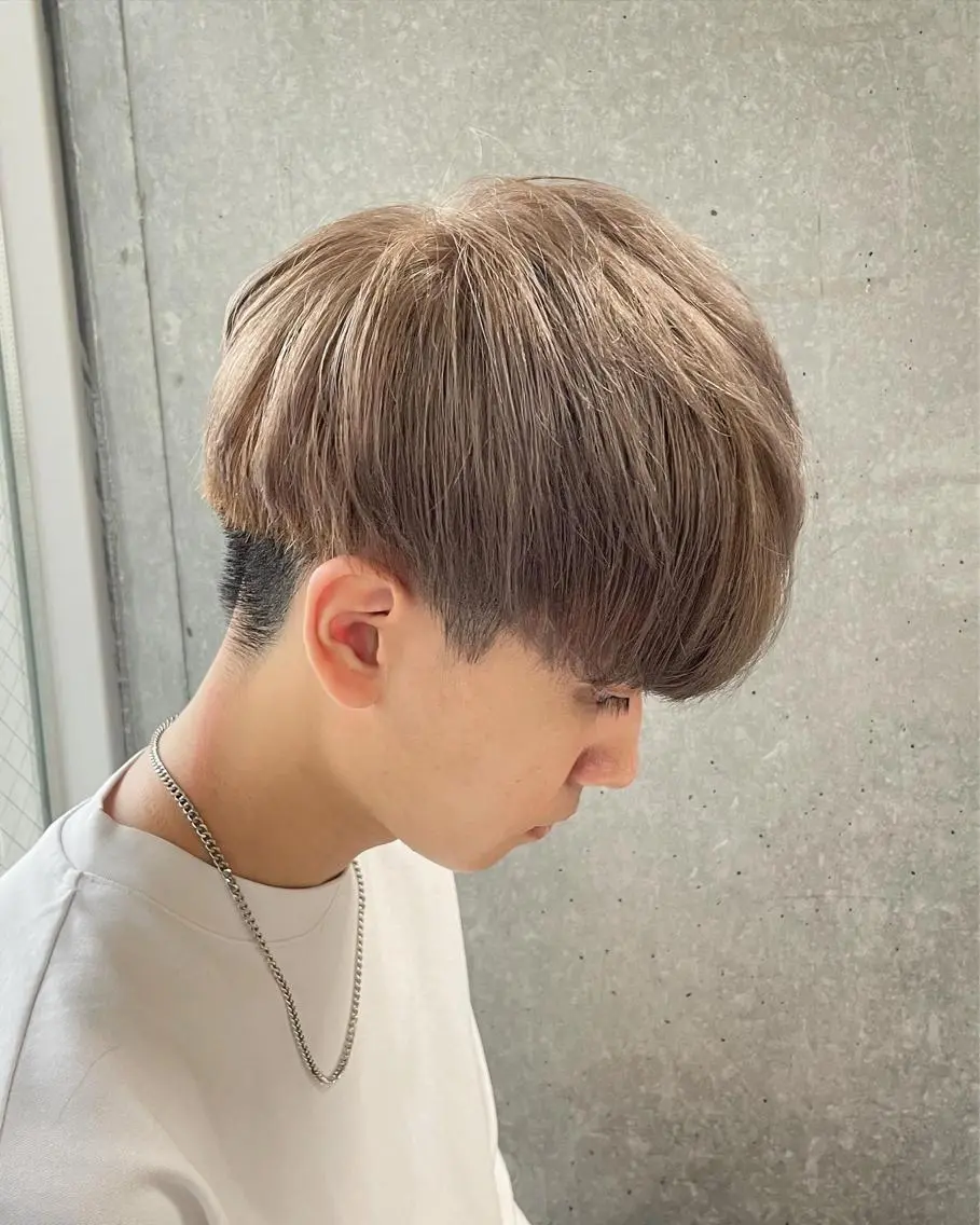 カラー メンズ メンズモテパーマ💙 fuwaのヘアスタイル