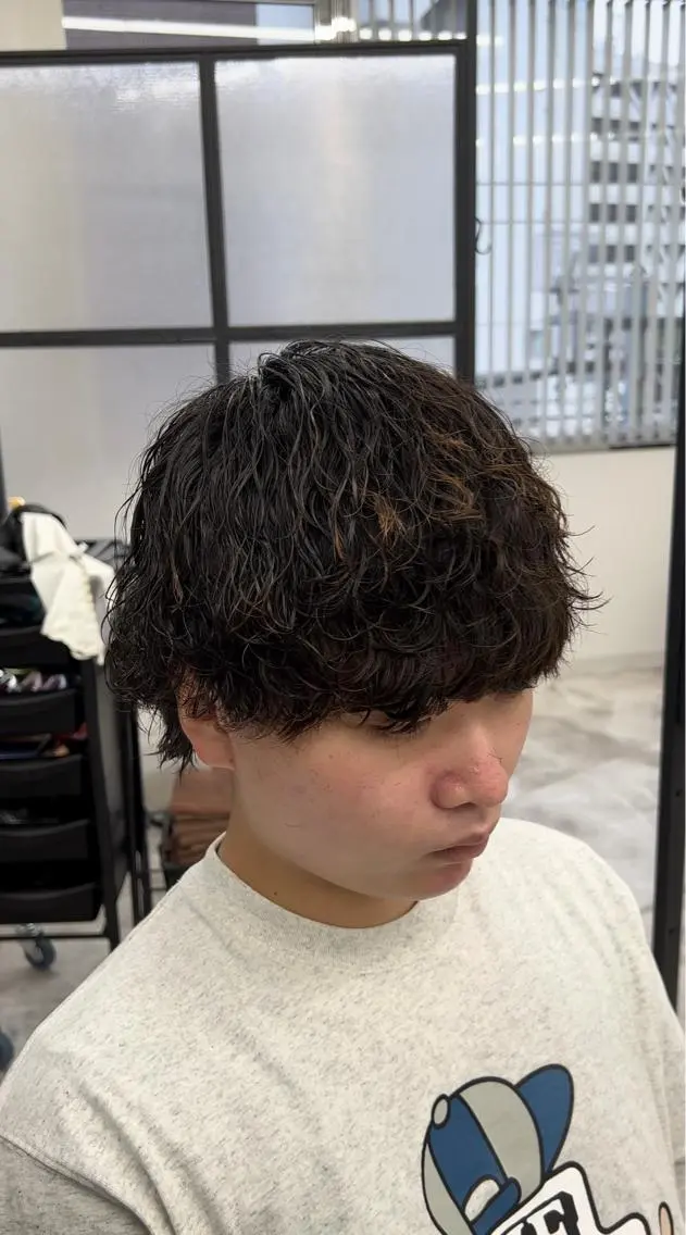 メンズ カット パーマ 悩み解決美容師 Futo✨のヘアスタイル