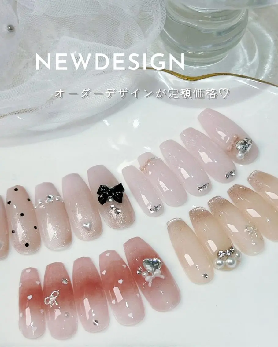 ネイル 春ネイル ネイルマジック 仙台一番町店💛のネイルデザイン
