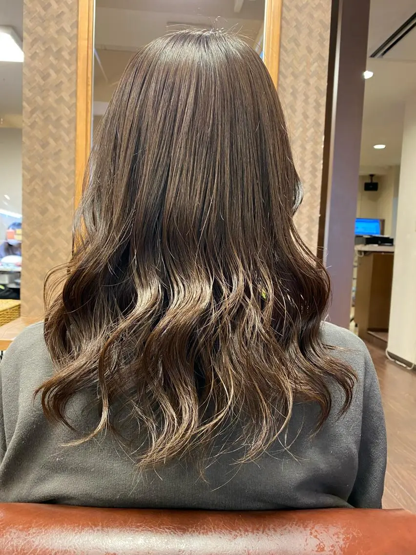 ロング カラー ロング liL  hair サトウリョウタのヘアスタイル