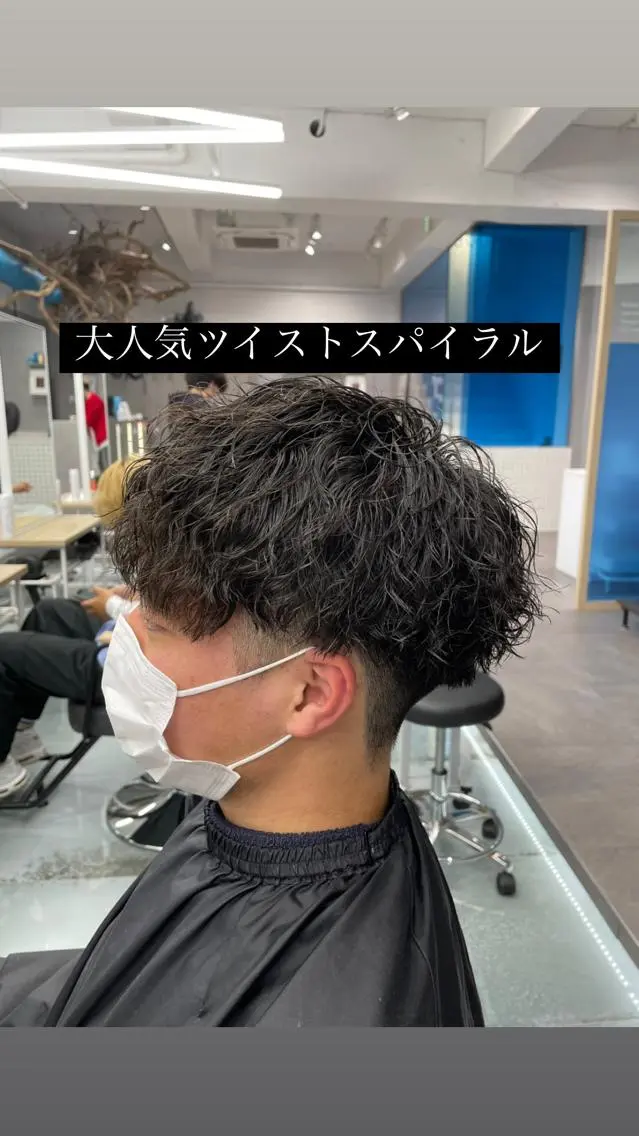 メンズ 曲がる縮毛矯正 🔥TAKUMA🔥のヘアスタイル