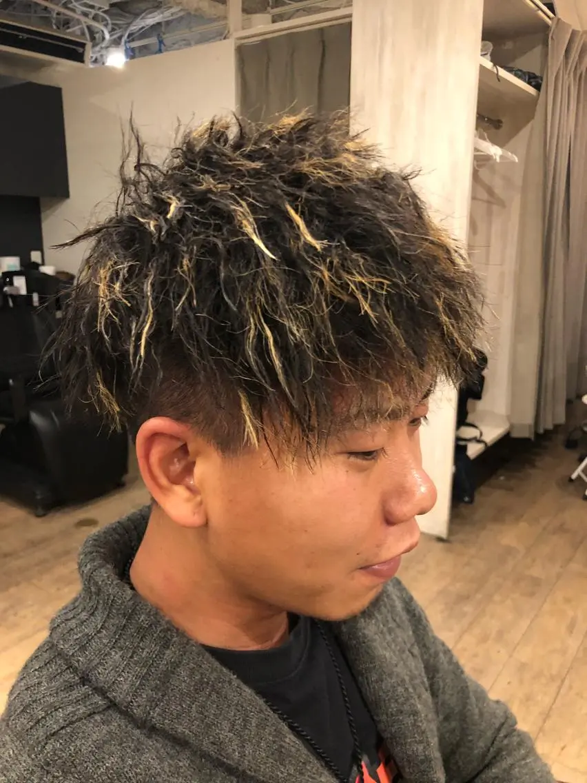 パーマ メンズ 美髪・艶髪特化美容師 RYOJIのヘアスタイル