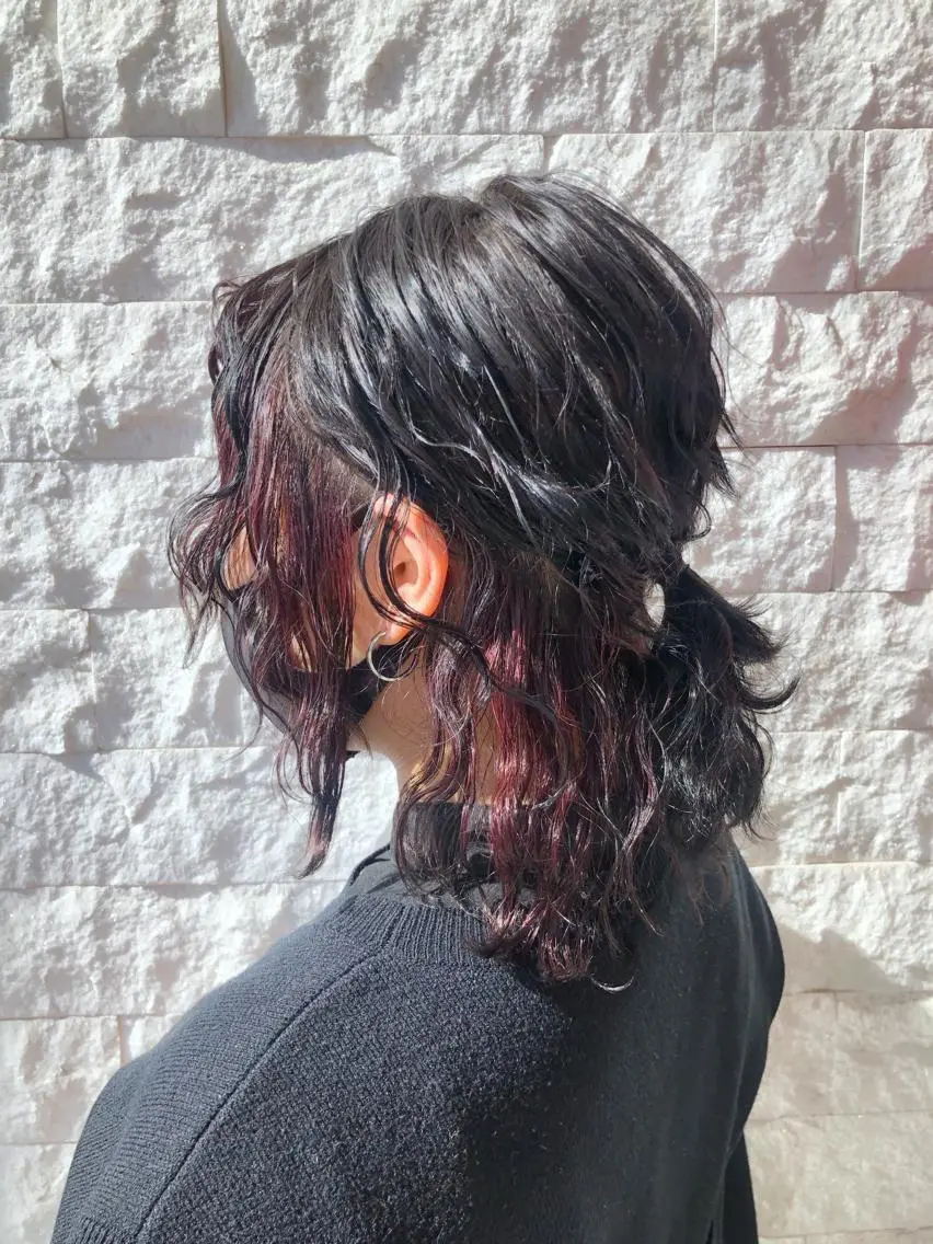 ミディアム カラー 中野 竜介のヘアスタイル