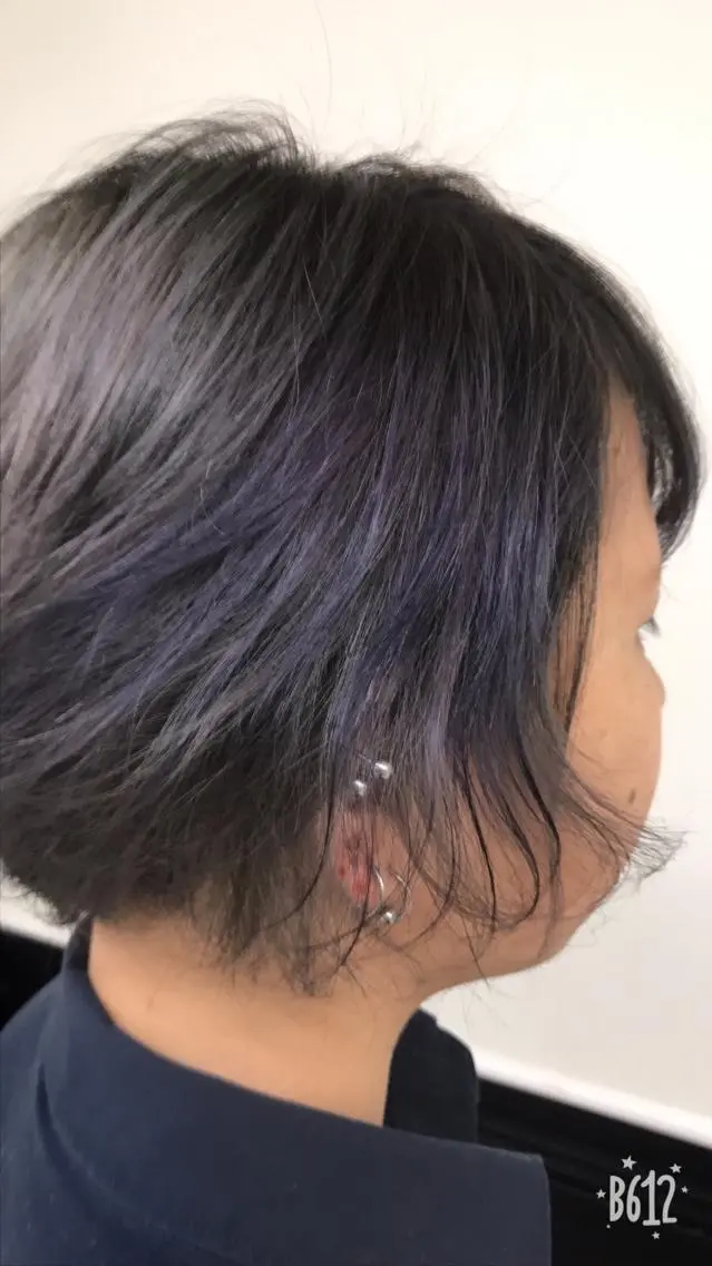 ショート 石川 奈緒子のヘアスタイル