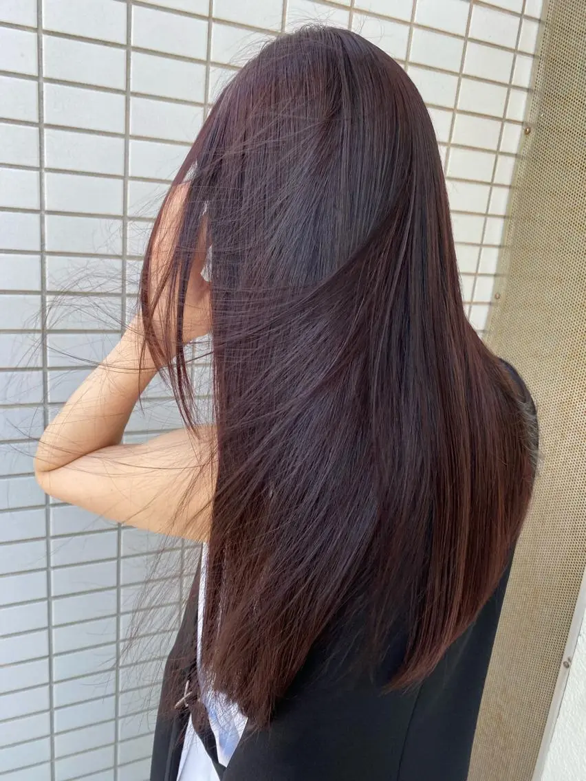 ロング 髪質改善 メンズ特化 刈り上げない/金井のヘアスタイル