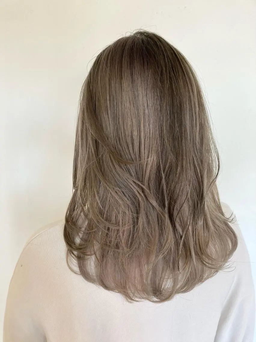 セミロング レイヤーカット ペッツ本店 スタイリスト増田ゆきのヘアスタイル