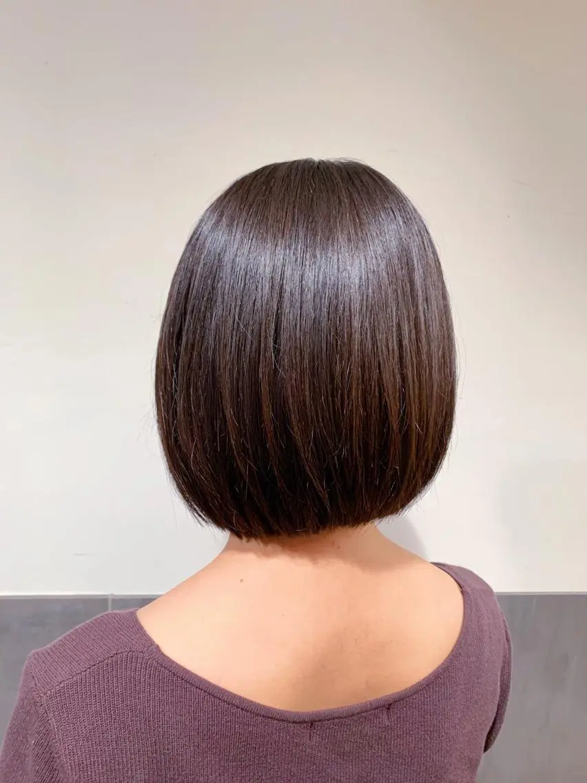 ショート カラー パーマ 新宿御苑前/ボブ 髪質改善Ryuseiのヘアスタイル