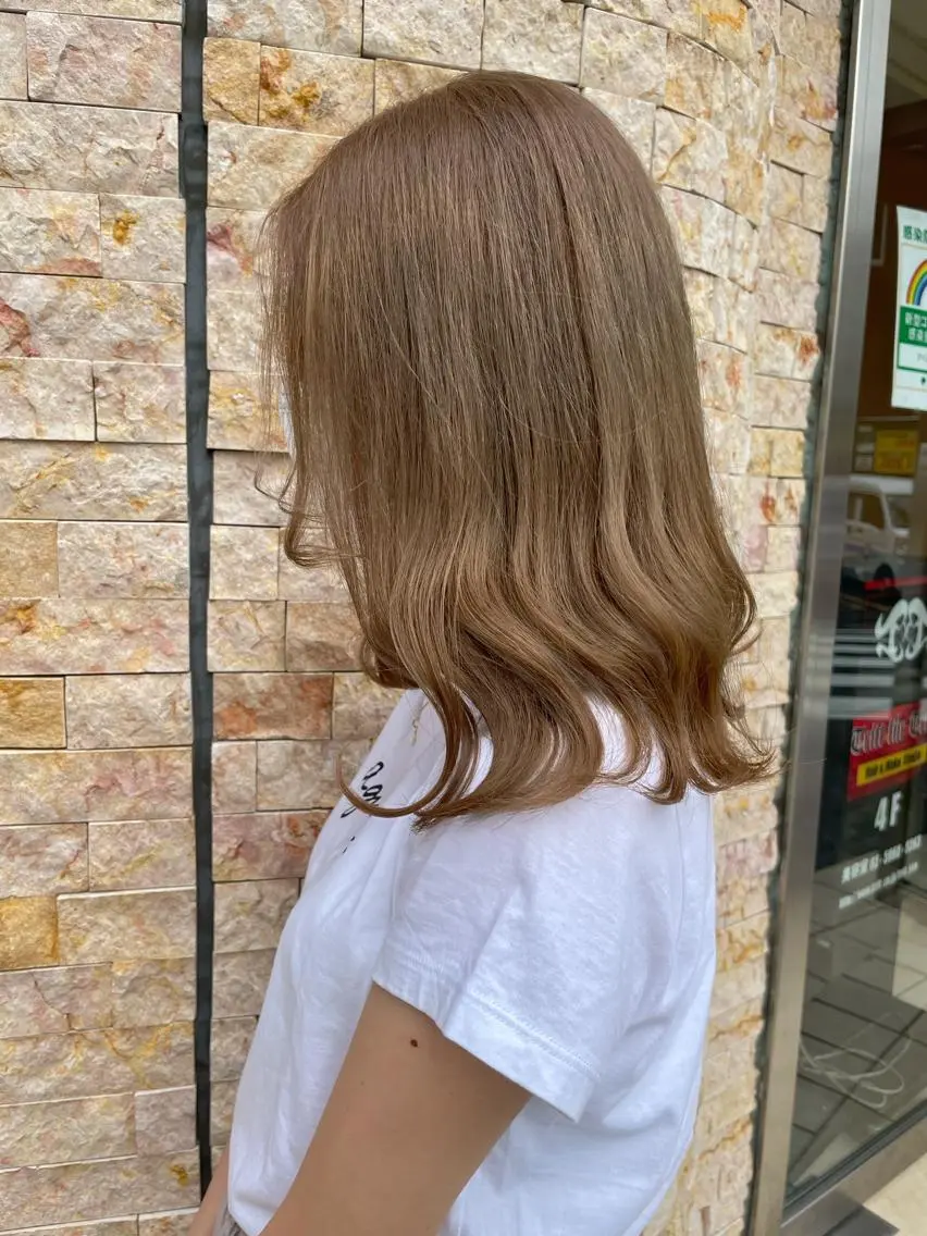 ミディアム ヘアカラー Loob.TOKYO MIYA🌈のヘアスタイル