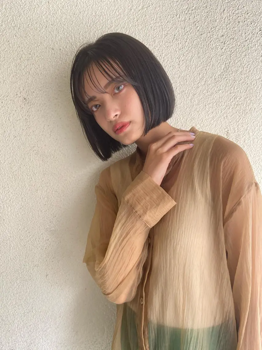ショート カラー グレージュ 似合わせカット 松尾太樹 【pia】福岡美容室のヘアスタイル