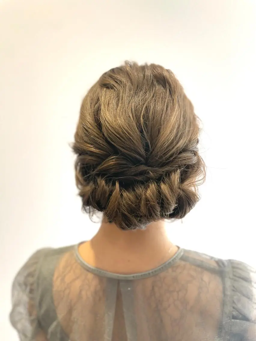 ヘアアレンジ カット ヘアセット 【銀座】ヘアセット& イメコンSharmeのヘアスタイル