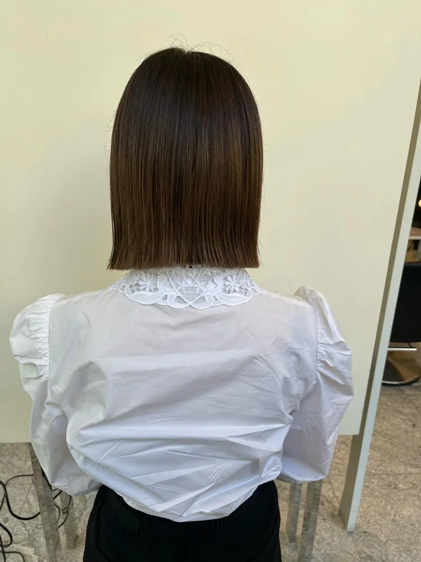 ミディアム ボブ 悩みを解決💫似合せ RENのヘアスタイル