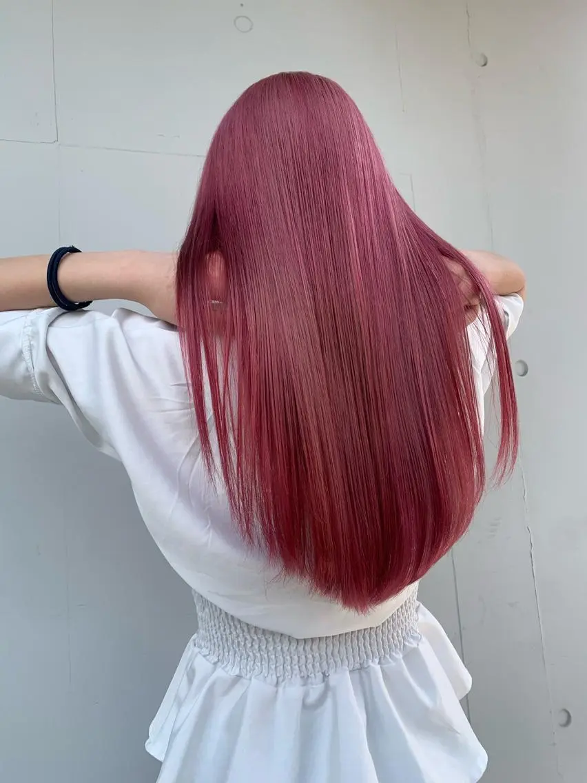 ロング もにか🌞原宿/渋谷 🌝ブリーチカラーのヘアスタイル