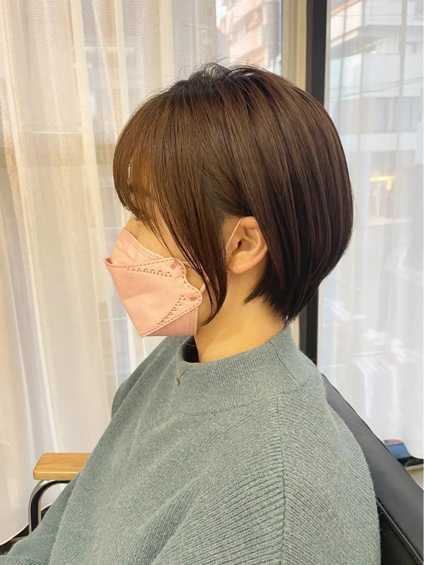 ショート カラー 【ショートカット 美髪矯正】今井隆太のヘアスタイル