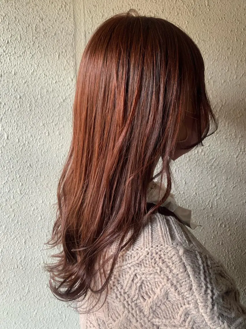 セミロング カラー ブリーチ サダハルカ |chouetteのヘアスタイル