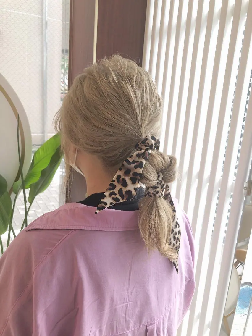 セミロング ヘアカラー 🫧富田 苑実🫧のヘアスタイル