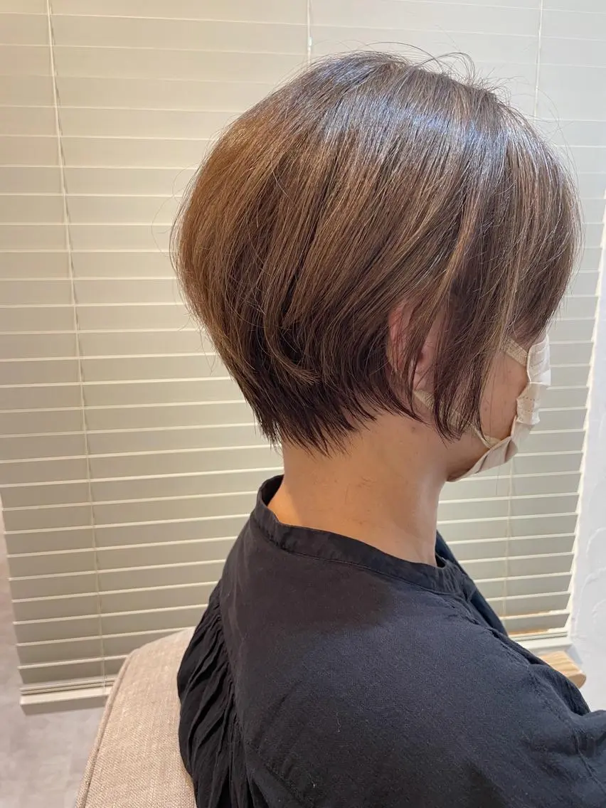 ショート カラー ショートボブ ボブ ショートヘア カット 瀬川 雄太のヘアスタイル