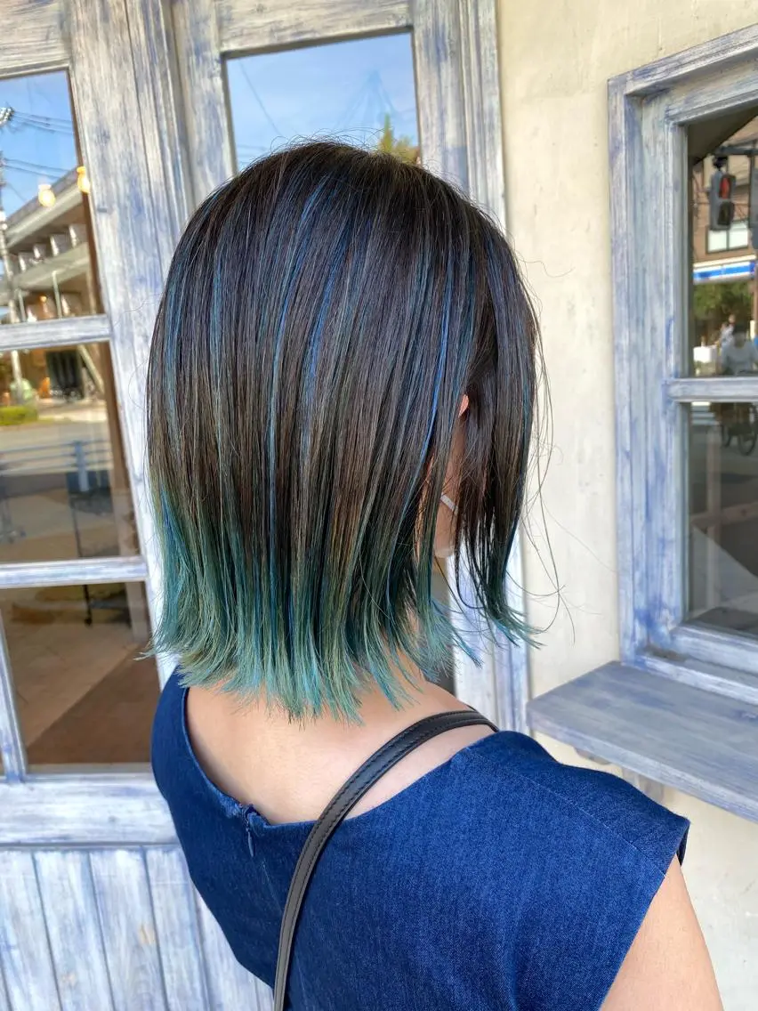 ショート カラー ブリーチ ハイライトカラー ハイライト 森 早希絵のヘアスタイル