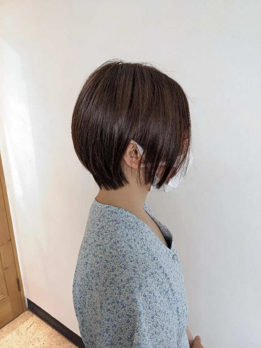 ショート ショートボブ ボブ ショートヘア newi 天王寺　 masakoのヘアスタイル