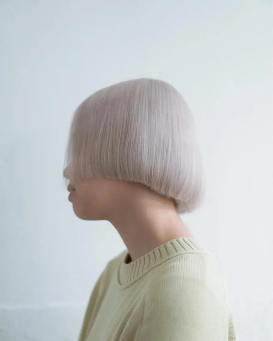 ショート カラー ヘアカラー ハイトーン特化サロン 代表 中谷蓮のヘアスタイル