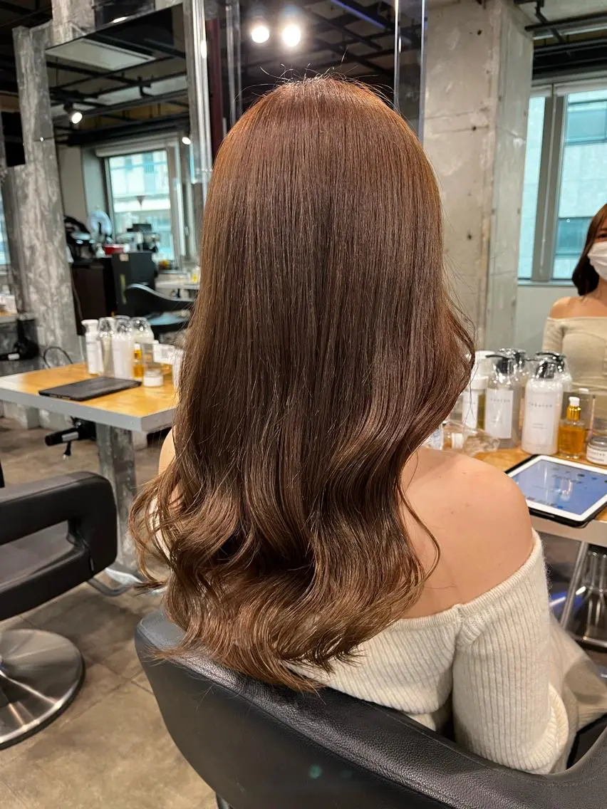 ロング カット ヘアカラー トリートメント ヘッドスパ ヘアセット 🪞透明感カラー🫧 縮毛矯正🥇かずきのヘアスタイル