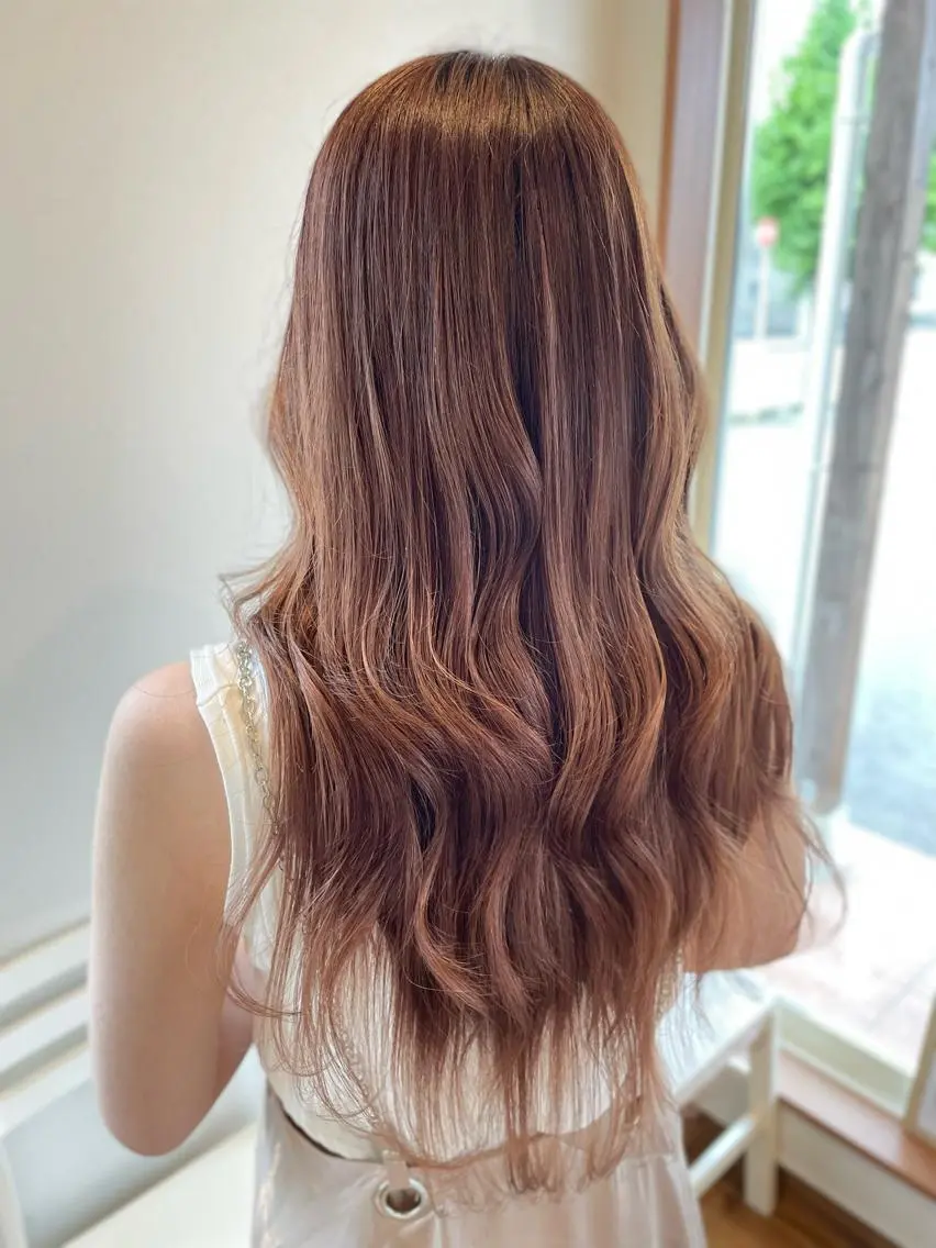 ロング カラー カット ヘアカラー エクステ エクステ/プルエク/ rita/フルヤマのヘアスタイル