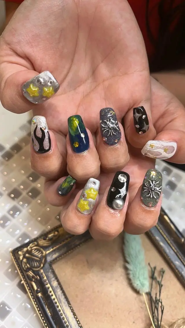 ネイル アートネイル nailist yuiのネイルデザイン
