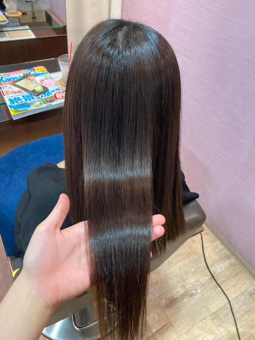 ロング 髪質改善 トリートメント 大人女性のお悩み解決 髪質改善/マツムラのヘアスタイル