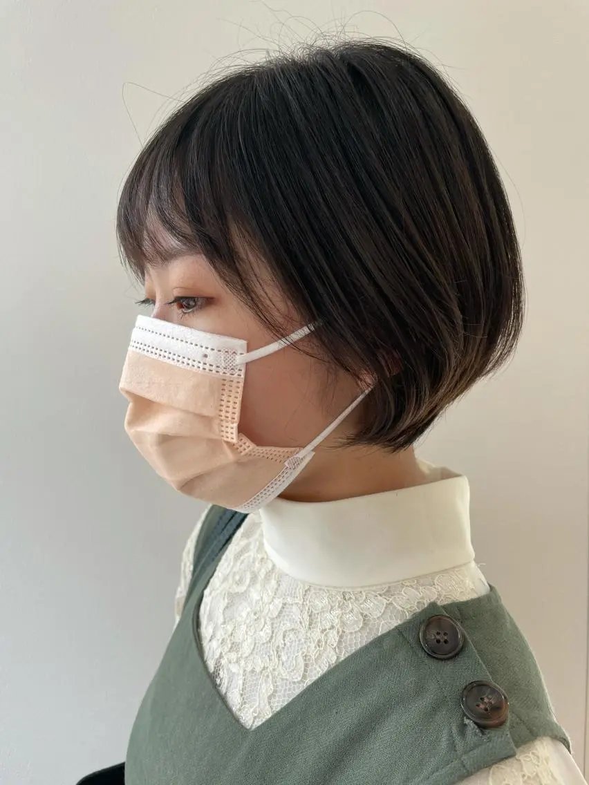 ショート カラー ショートヘア カット ヘアカラー 店長福島成美/髪質 改善縮毛矯正/カラーのヘアスタイル