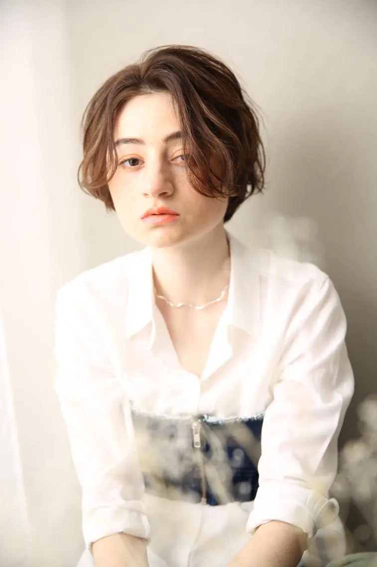 ショート パーマ 代表 土屋ヒロユキ ショートカットのヘアスタイル