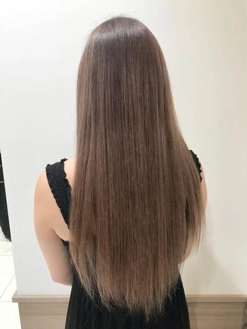 ロング ヘアカラー トリートメント 新宿 木下拓哉のヘアスタイル