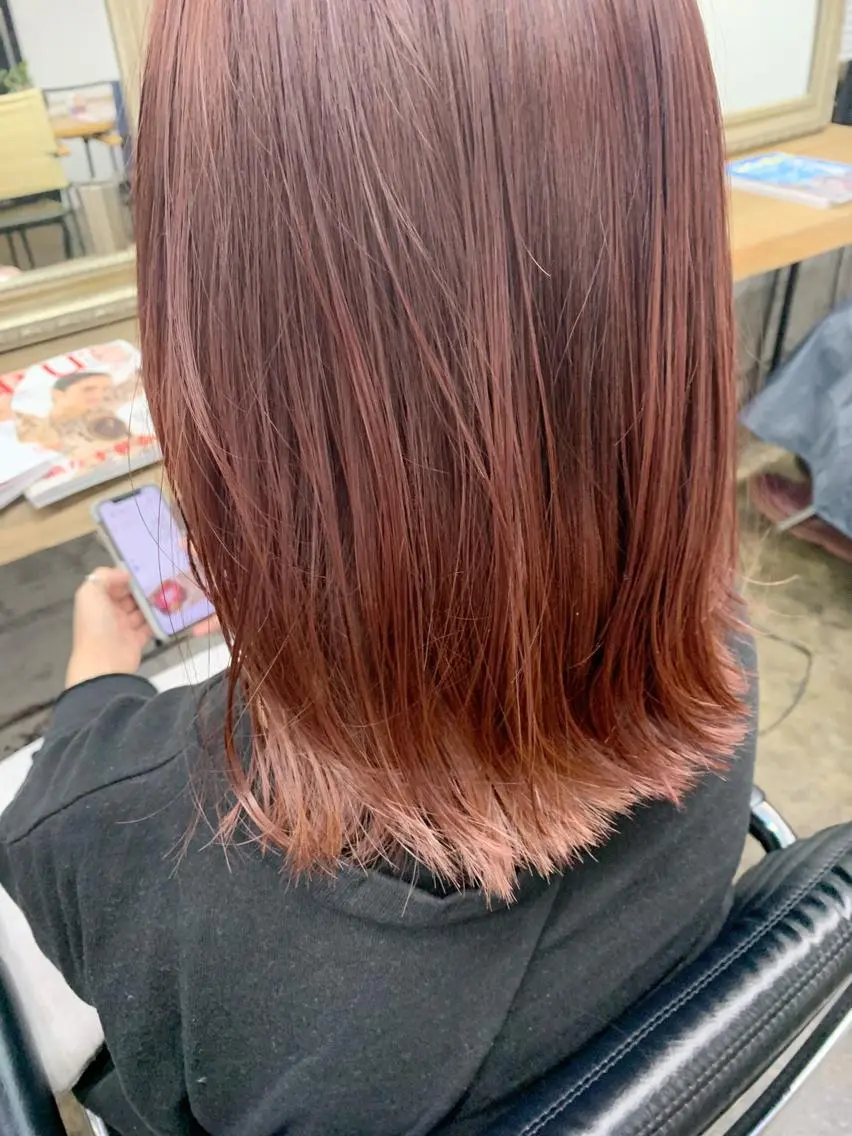 ミディアム 初めてでも失敗しない 透明感カラー Miiのヘアスタイル