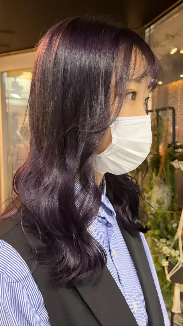 カラー ブリーチ ケアブリーチ ダブルカラー イヤリングカラー イルミナカラー ヘアカラー トリートメント カットパーマ 🌀あさみのヘアスタイル